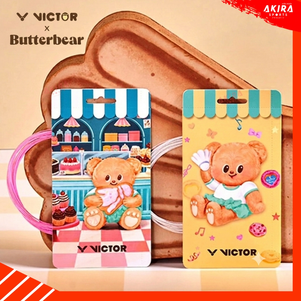 VICTOR ❈ ็ ❈ Victor x Butterbear Phiên bản giới hạn VBS-63BTB của Akira Badminton