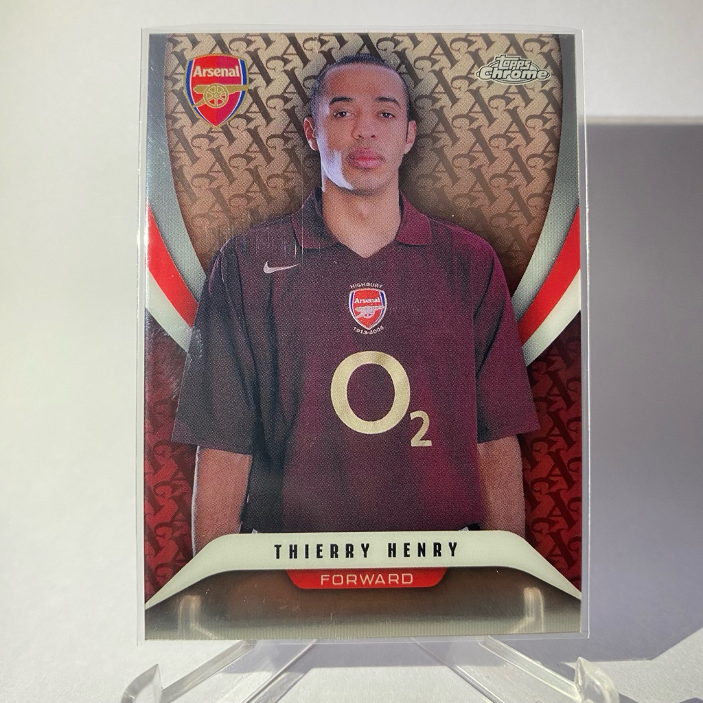 Thẻ bóng đá THIERRY HENRY TOPPS CHROME 2026 No.97