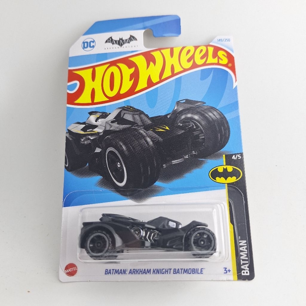 ❈ ็ ก Hotwheels BATMAN ARKHAM KNIGHT BATMOBILE DC (ib27)