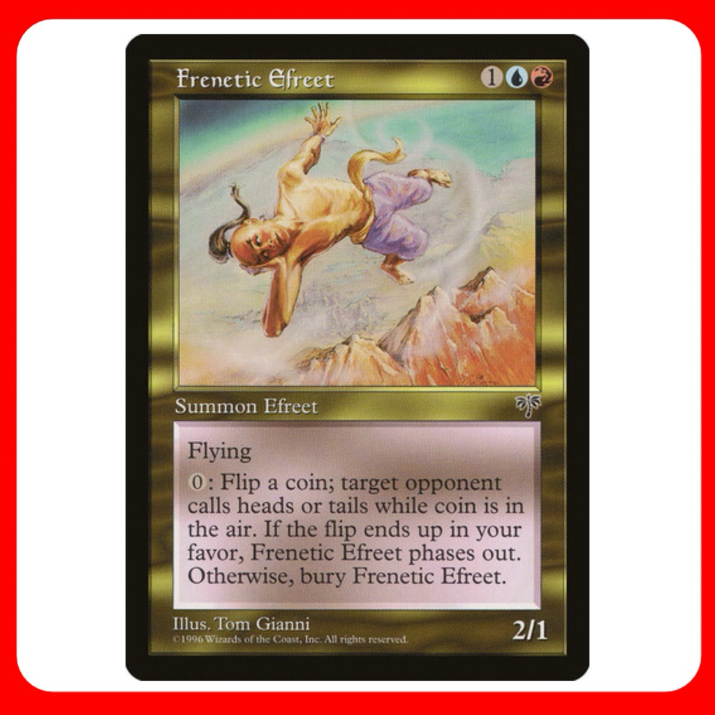 [MTG] Frenetic Efreet [MI] [MULTI] [RARE] [THƯỜNG] [ENG] (Thẻ ma thuật / Tập hợp ma thuật) [EDH]