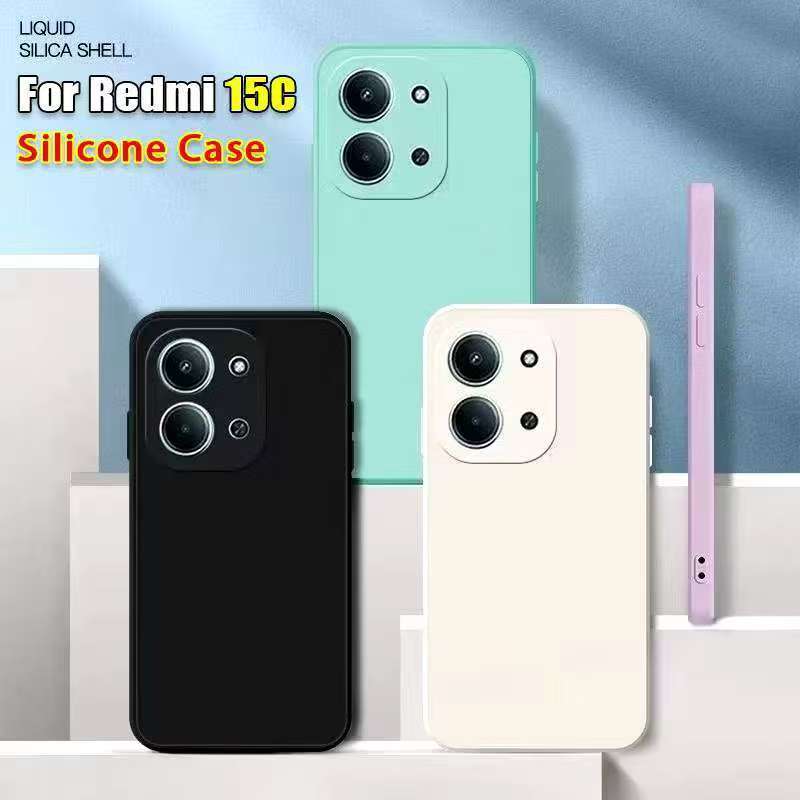 Ốp lưng Tpu mềm màu Pastel Redmi 15C Xiaomi 15C / Xiaomi Poco C85