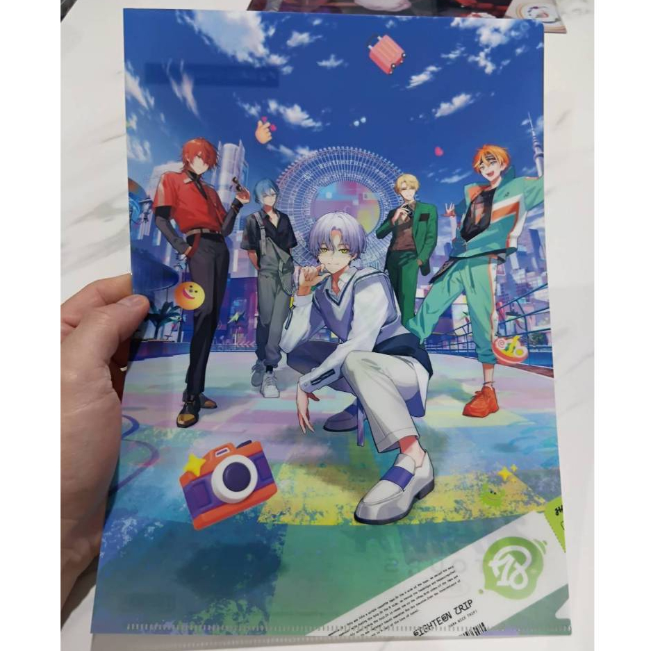Tệp tài liệu Anime 18TRIP A4 Kích thước trong suốt 22 X 31 cm.