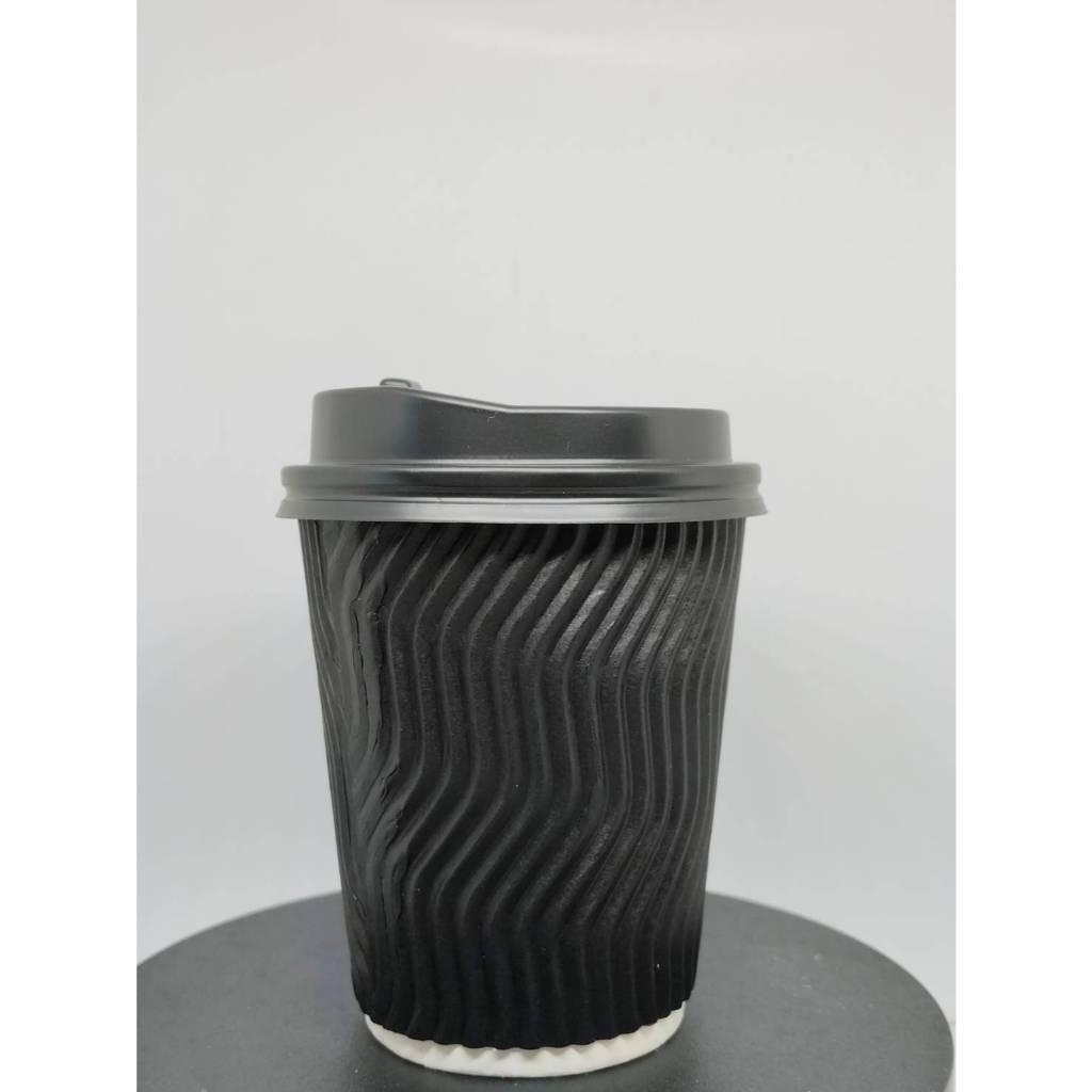 Cốc cà phê nóng 8oz 25 lá Cốc treo tường đôi Giấy 2 lớp 8oz