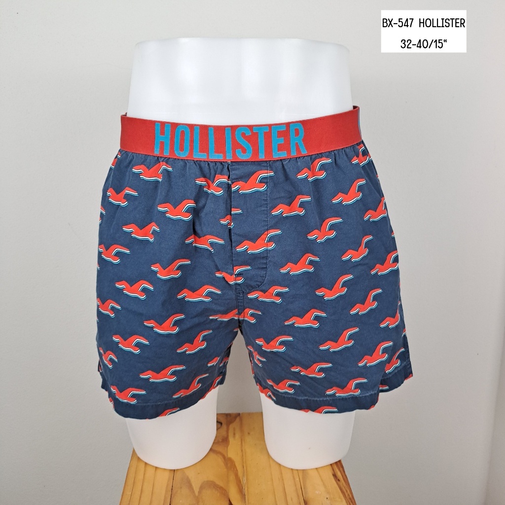 HOLLISTER Quần short boxer Thương hiệu thứ hai BX-547 HOLISTER 32-40 / 15 "