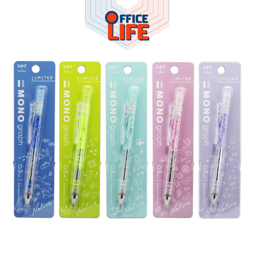 TOMBOW MONO (Tombo MONO) Bút Chì Cơ Khí Thiên Nhiên XCDPB-142 Kích Thước Mẫu 0.5 mm (1 Bút Chì)