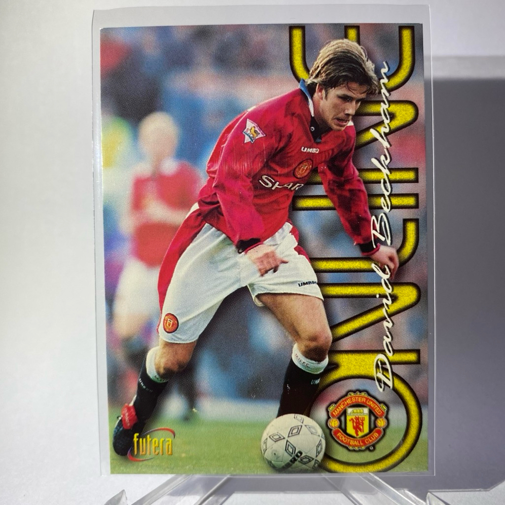 Thẻ bóng đá DAVID BECKHAM MANCHESTER UNITED Furera 1997