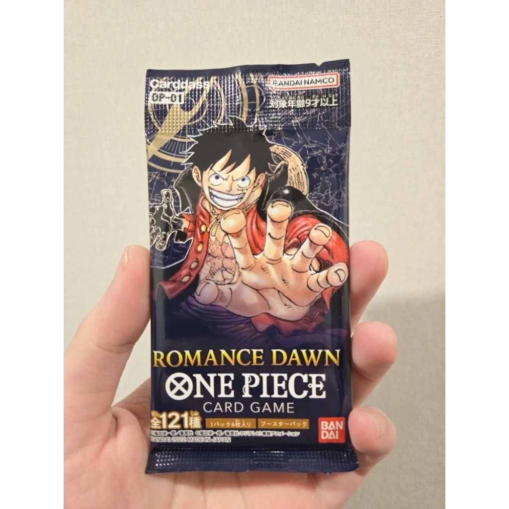 Bandai One Piece Card Game Booster Pack jp Phiên bản 1 One Piece Op01