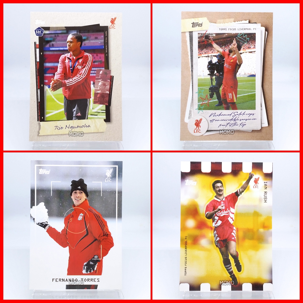 Thẻ bóng đá Topps Focus Liverpool 2025-26