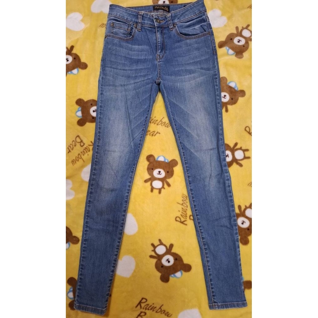 Quần jean Skinny Legs Vải co giãn < Mac cũ >