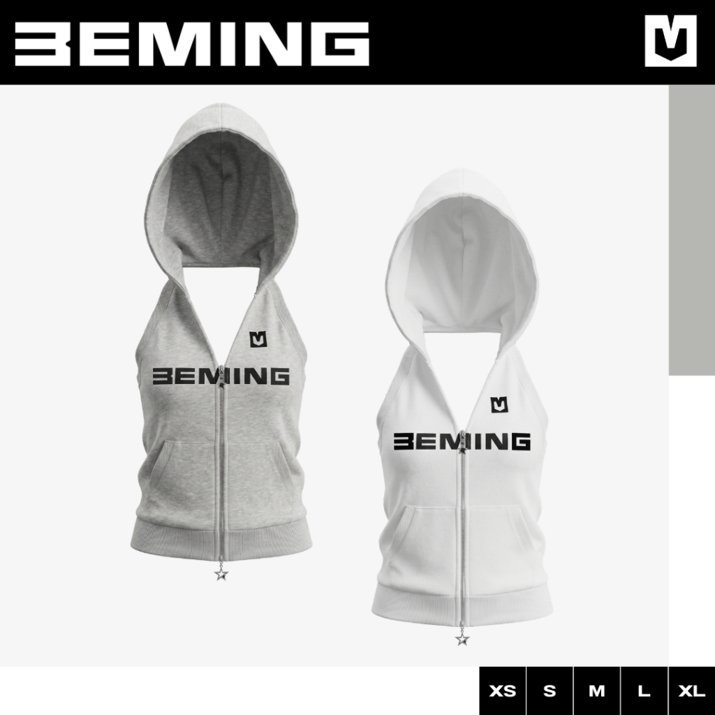Bemingtop1175 (XS-XL) -Core Zip Hoodie-A Áo hoodie hở lưng thể thao và thời trang.