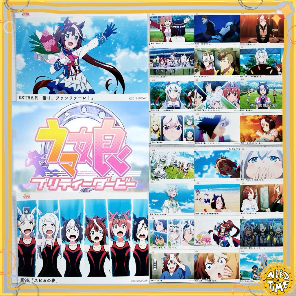 Uma musume Pretty Derby Anime Bromide Oguri Teio Seiun Sky Tamamo Cross Mcqueen Goldship Bán riêng b