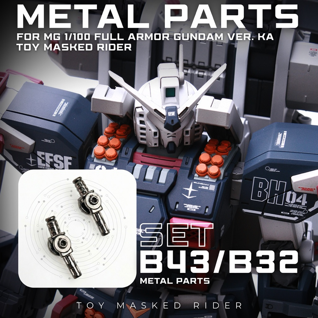 Các bộ phận kim loại Giải quyết vấn đề gãy B32-B43 MG FA-78 FULL ARMOR GUNDAM VER KA dành cho cánh t