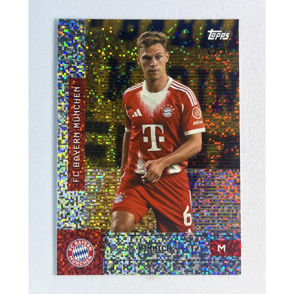 Thẻ bóng đá Topps FC Bayern Munchen Joshua Kimmich 2025 / 50