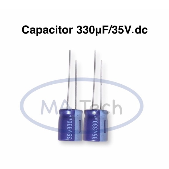 Tụ điện 330uf 35v 330uF35V 330uf / 35v 330uf 35v Kích thước 10x13mm Thương hiệu Aishi