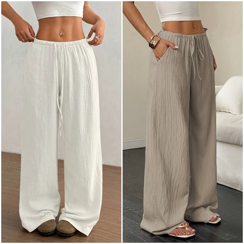 Fairy.store Quần Aurora Quần ống rộng thoải mái khi mặc TS2134
