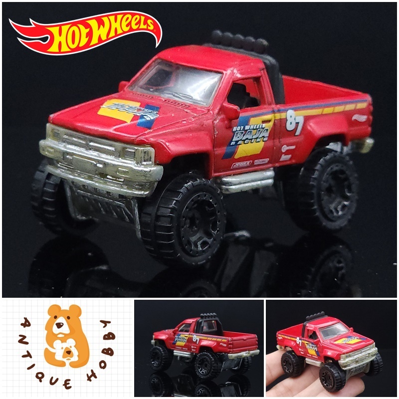 Đồ chơi mô hình ô tô cũ Bộ sưu tập cổ 1 / 64 cũ: Hotwheels TOYOTA HILUX