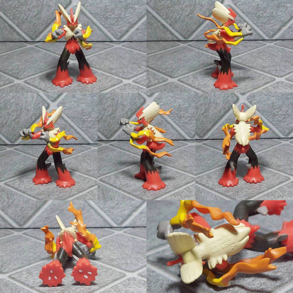 [Đã qua sử dụng] Hình Pokemon XY Mega Blaziken Bursyamo T-ARTS