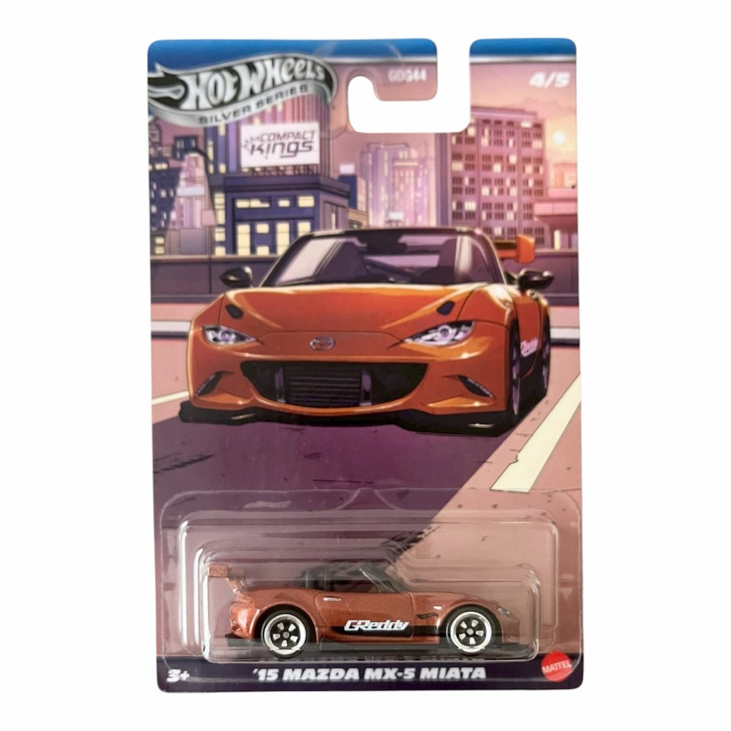 Hot Wheels Silver Series '15 Mazda MX-5 Miata