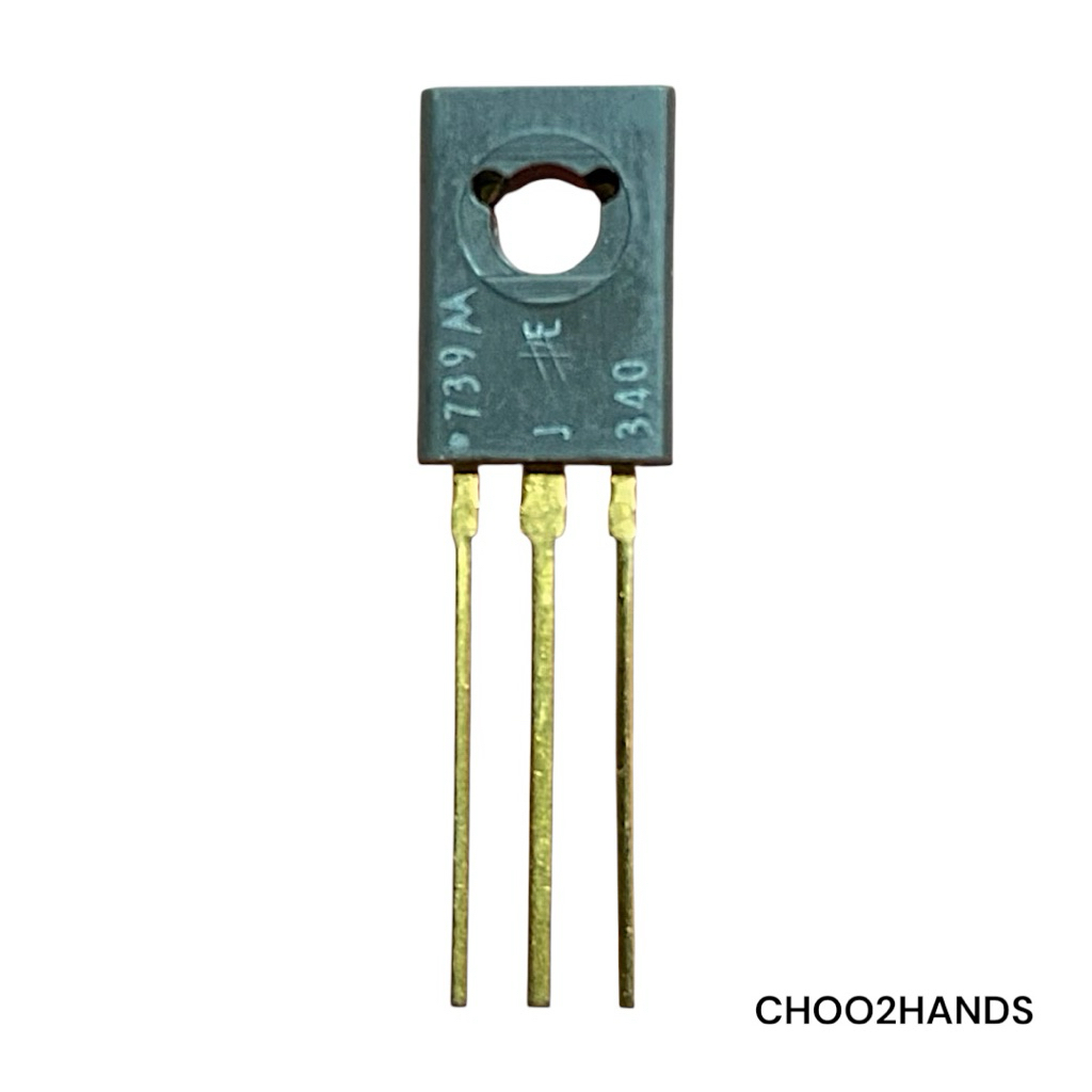 Bộ chuyển đổi điện áp cao Motorola MJE340 NPN TO-126 Chì mạ vàng NOS (4 CÁI)
