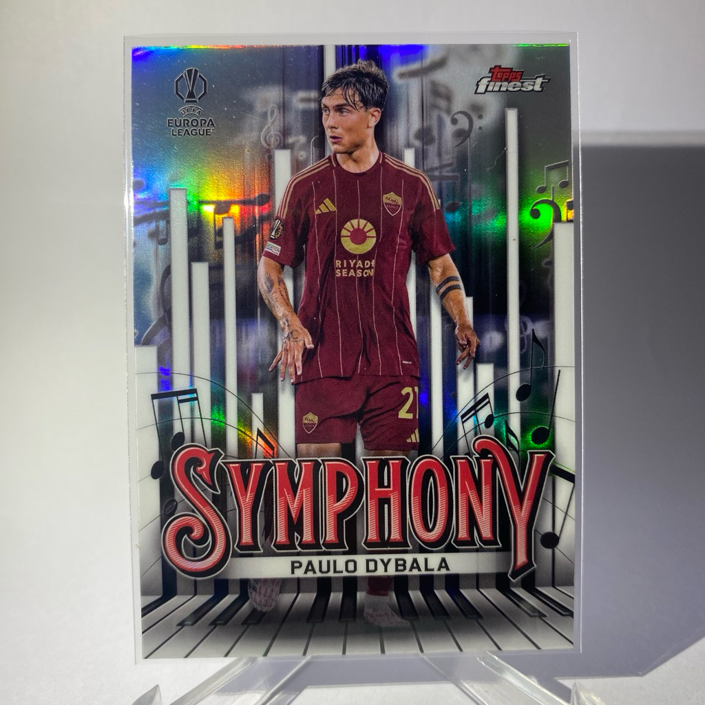 Thẻ bóng đá PAULO DYBALA ROMA SYMPHONY TOPPS FINEST 2025
