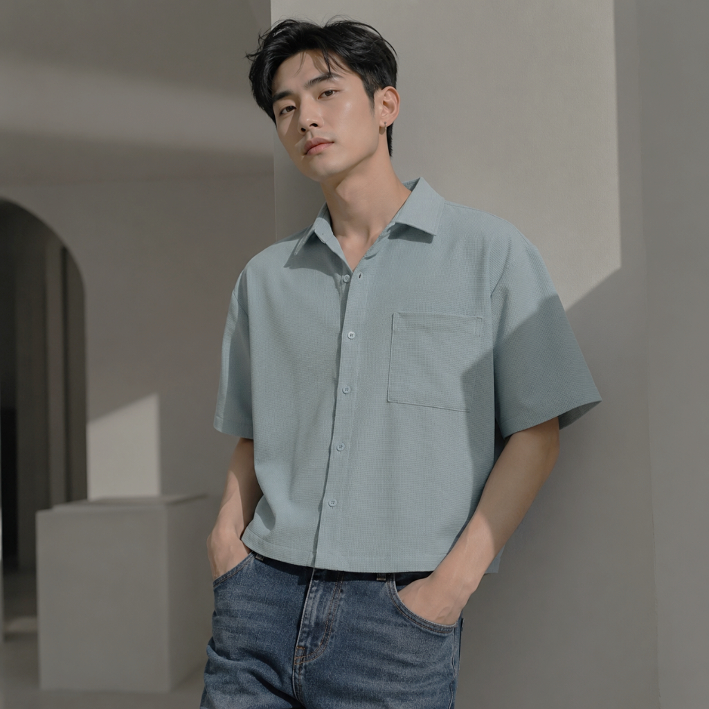 11.ÁO THUN WOLF Tay Ngắn / H401