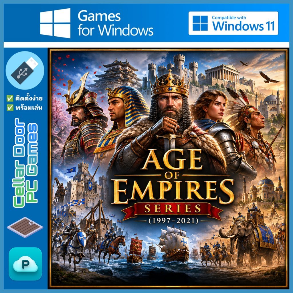 Series Age of Empires (1997-2021) | Trò chơi máy tính PC & Notebook