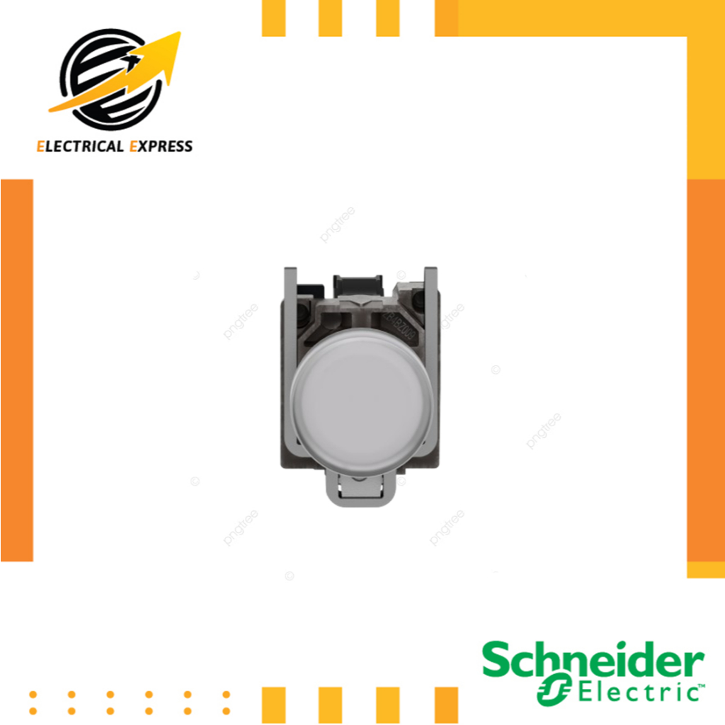Schneider Pilot Lamp Harmony XB4 Model Metal 22 Mm universal LED Smooth Lens 230... 240V AC