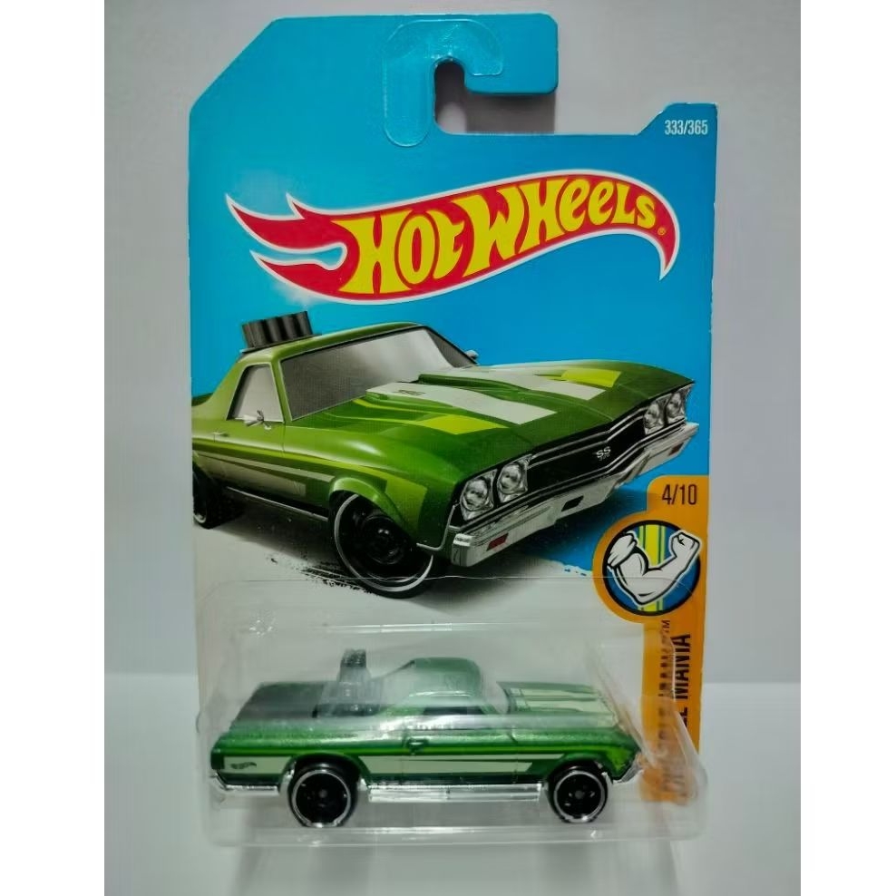 Hot wheels Xe cơ bắp Chevy El Camino 1968 Giấy phép chính hãng