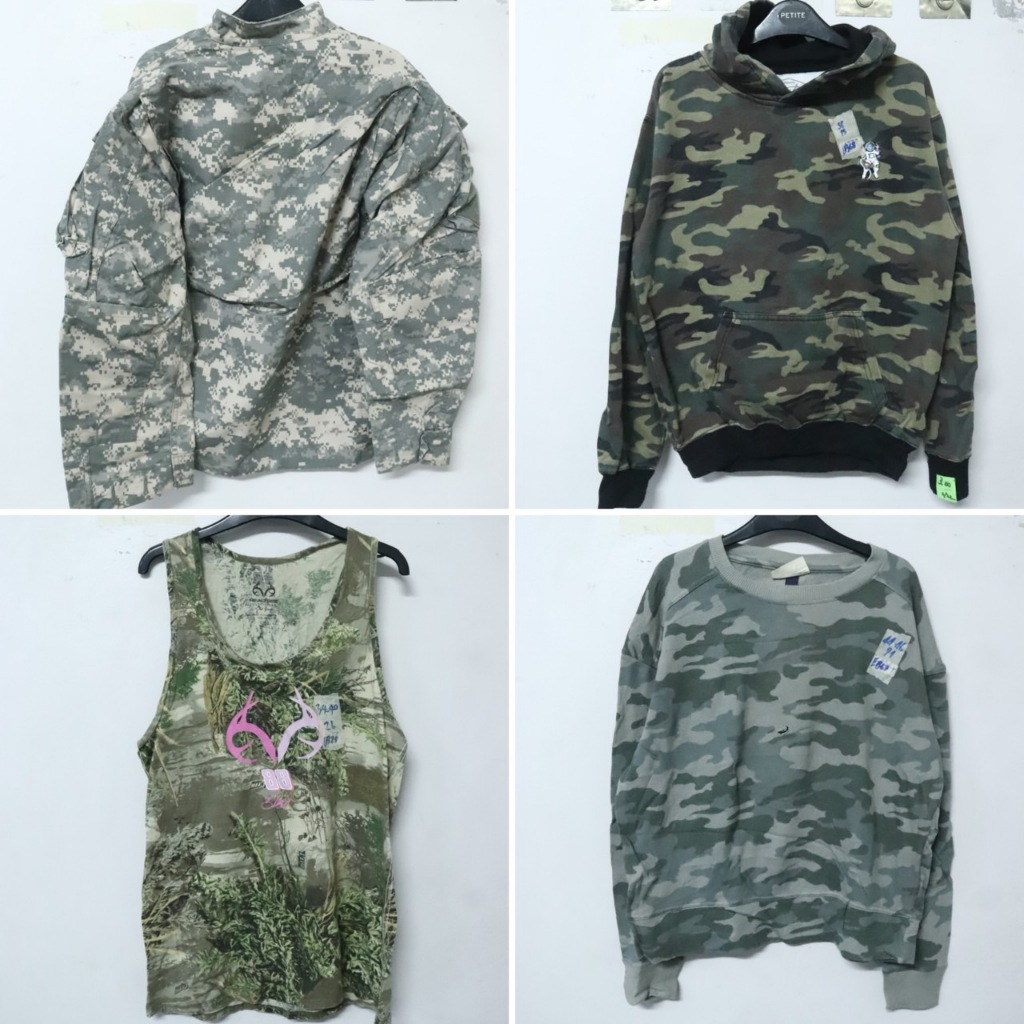 Size XS-S Áo khoác thời trang Ngụy trang quân sự cũ rẻ nhất