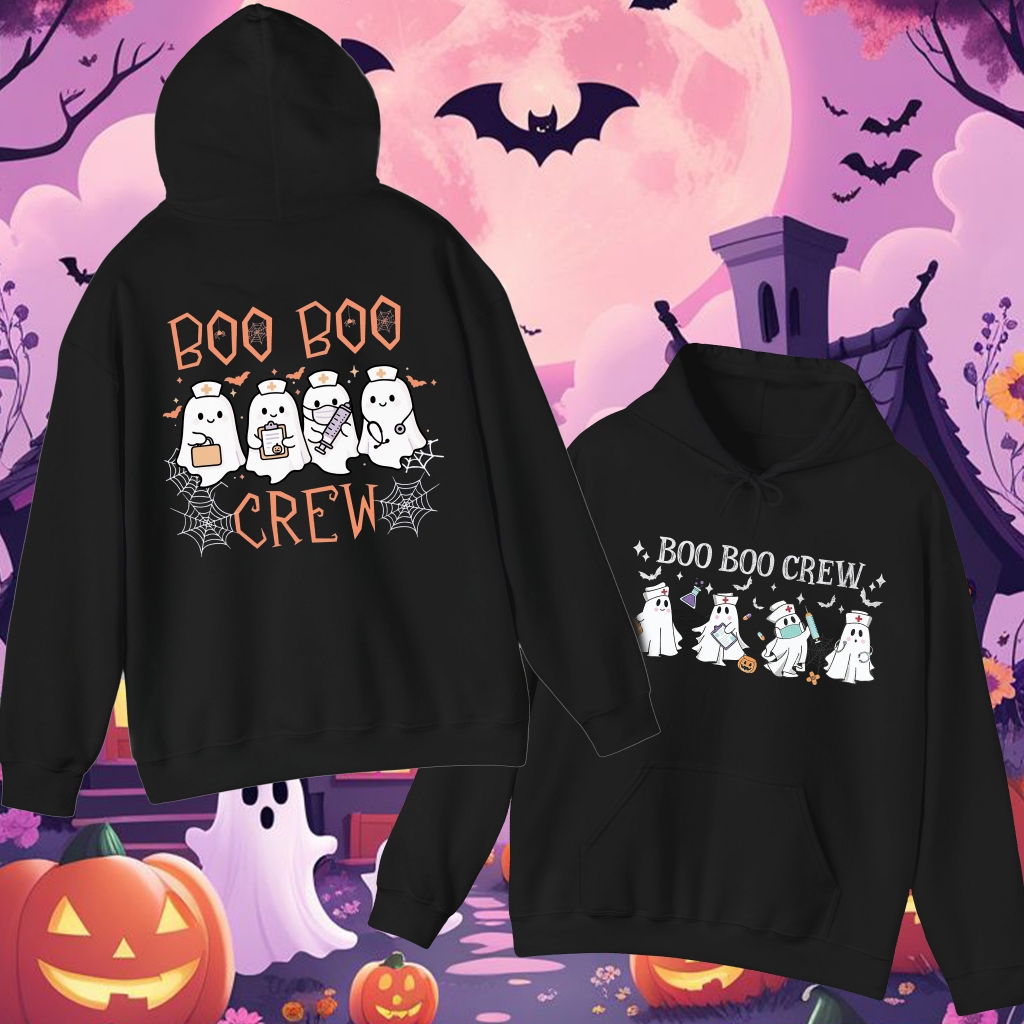 Áo hoodie Halloweenx boo Bí ngô thoải mái khi mặc Thích hợp cho cả nam và nữ
