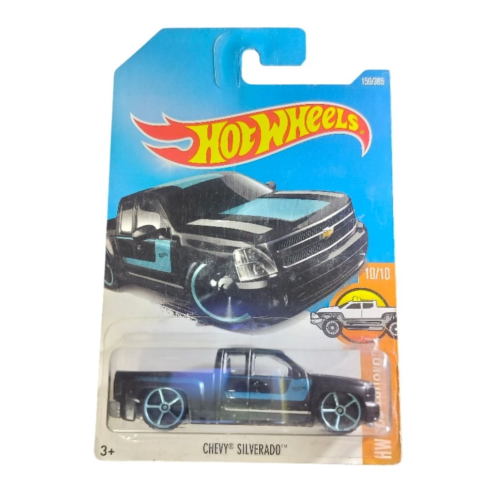 Hot Wheels CHEVY Silverado Pickup Truck Giấy phép chính hãng