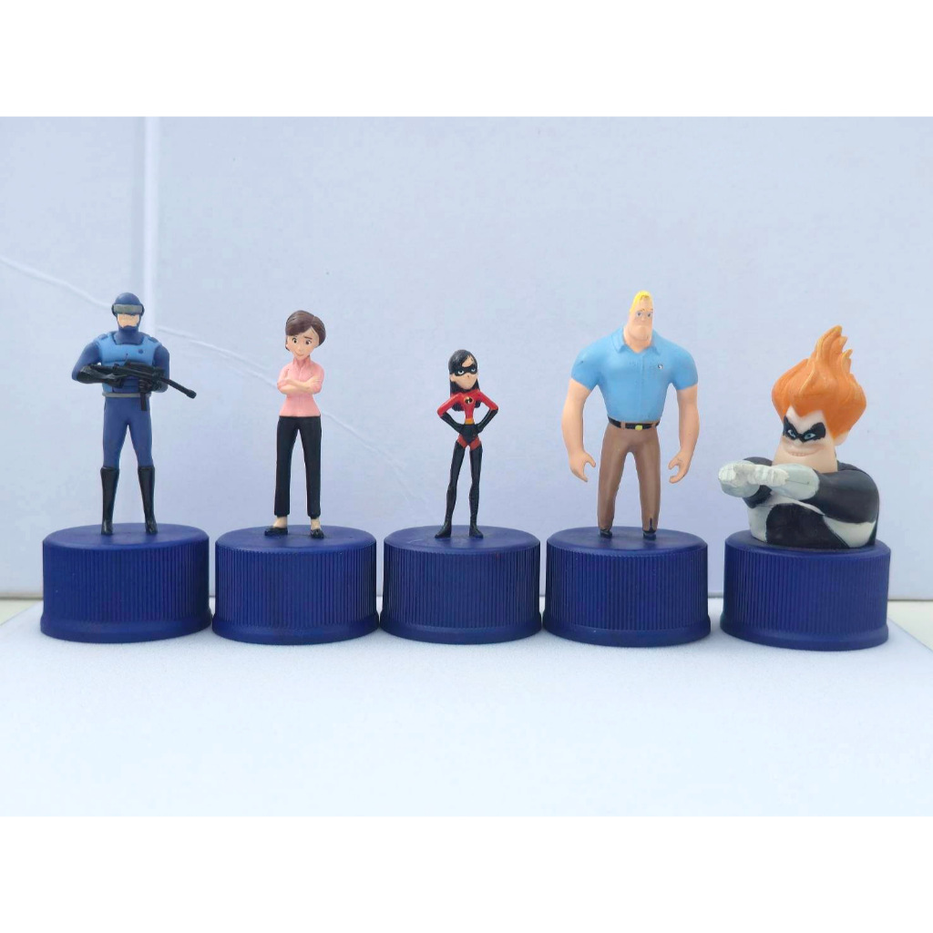 Nắp chai Mô hình làm việc The Incredibles Pepsi Gia đình siêu anh hùng Mr. Tuyệt vời