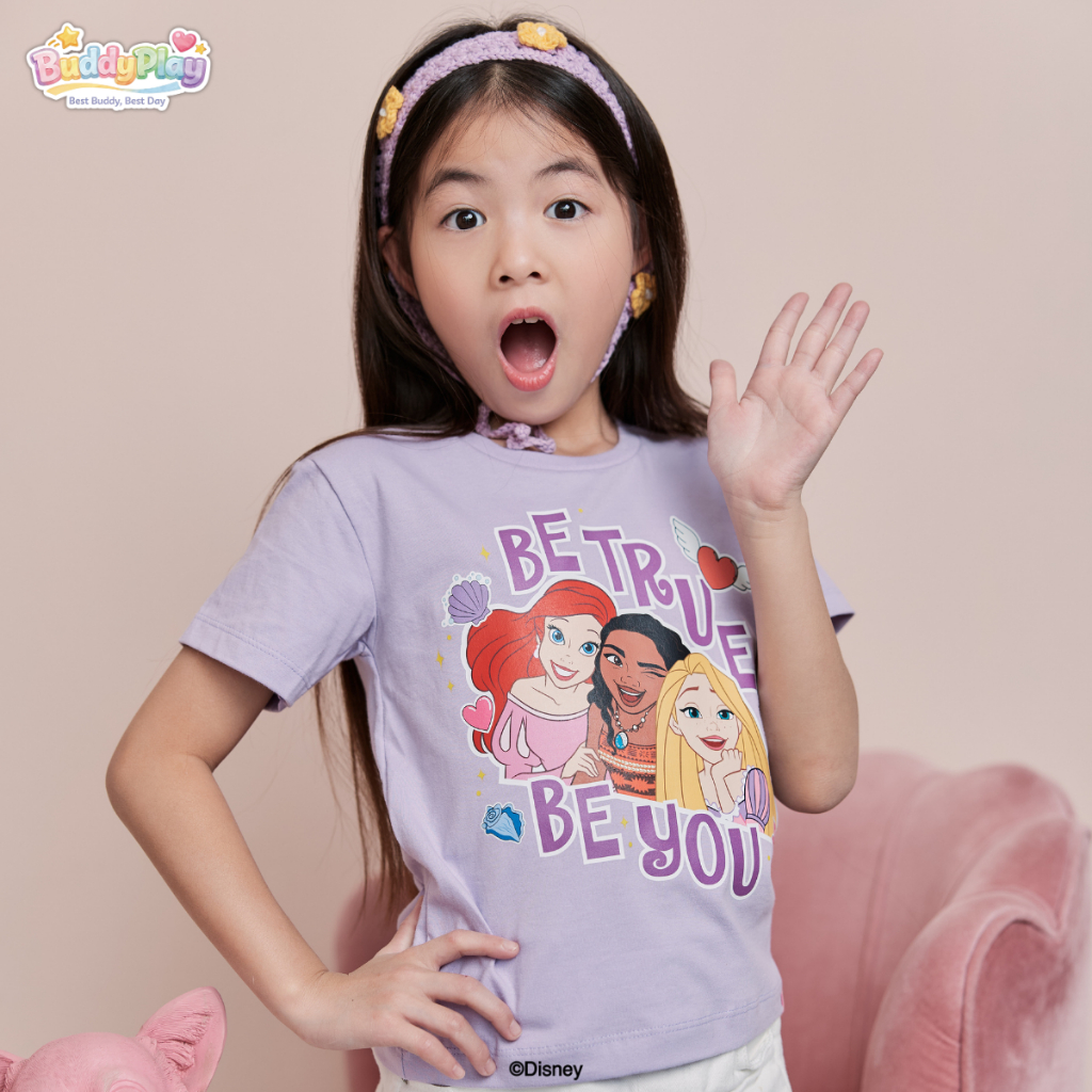 Áo thun cổ tròn DISNEY được cấp phép chính hãng BDP3003LV BDP1003LV