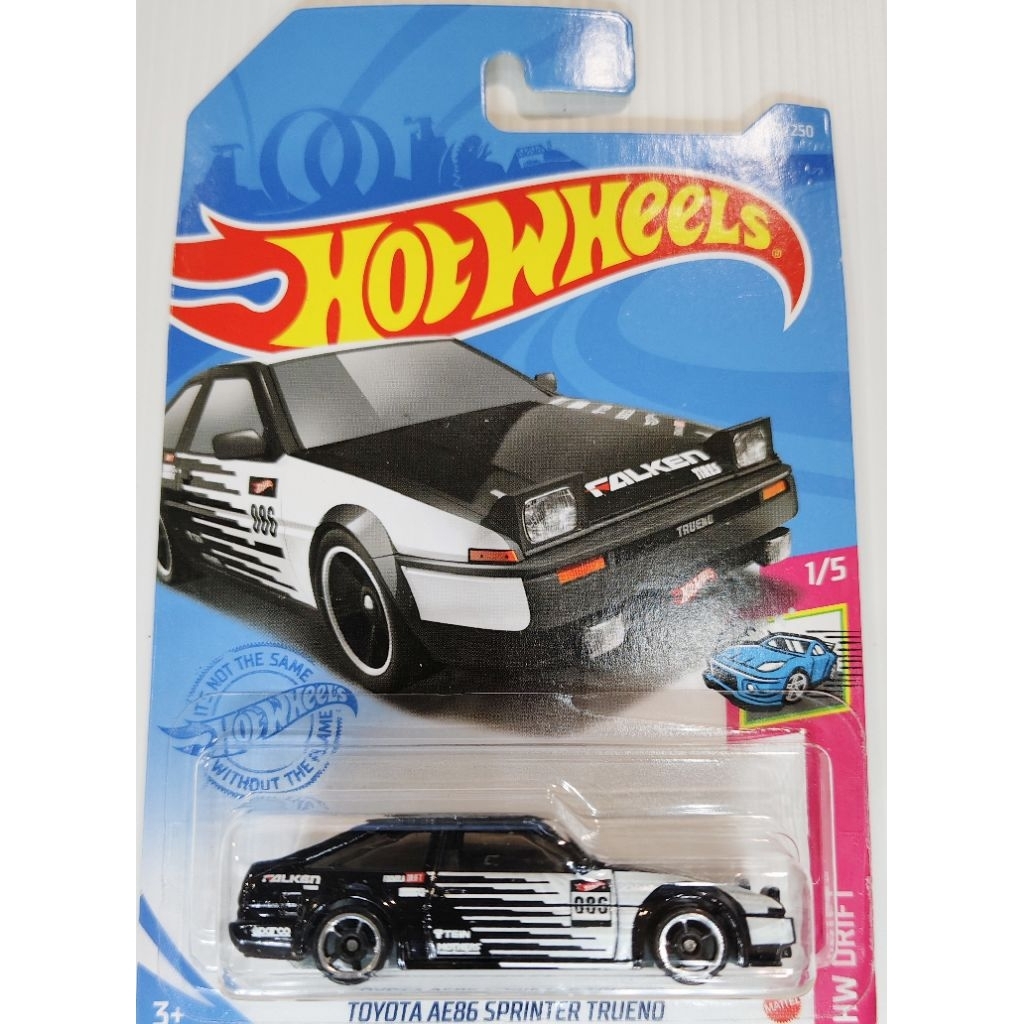 Hotwheels Toyota Ae86 falken scale1: 64 Pattern