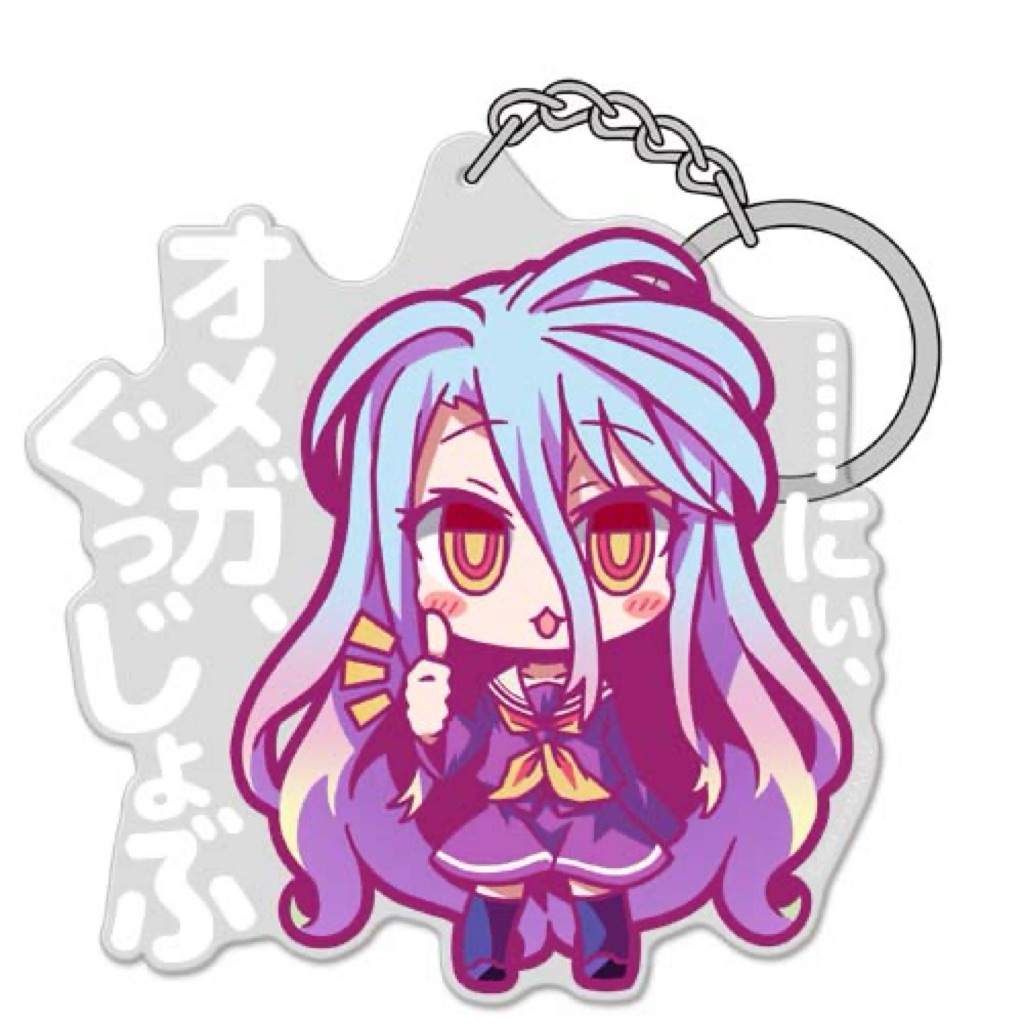 Móc khóa Shiro-No Game Life Omega Good Job Acrylic-Shiro]