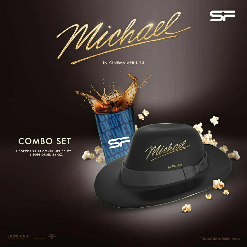 Giao hàng nhanh ở Bangkok Popcorn Bucket Hat Michael Jackson Legend Of The Pop Song King Giấy phép đ