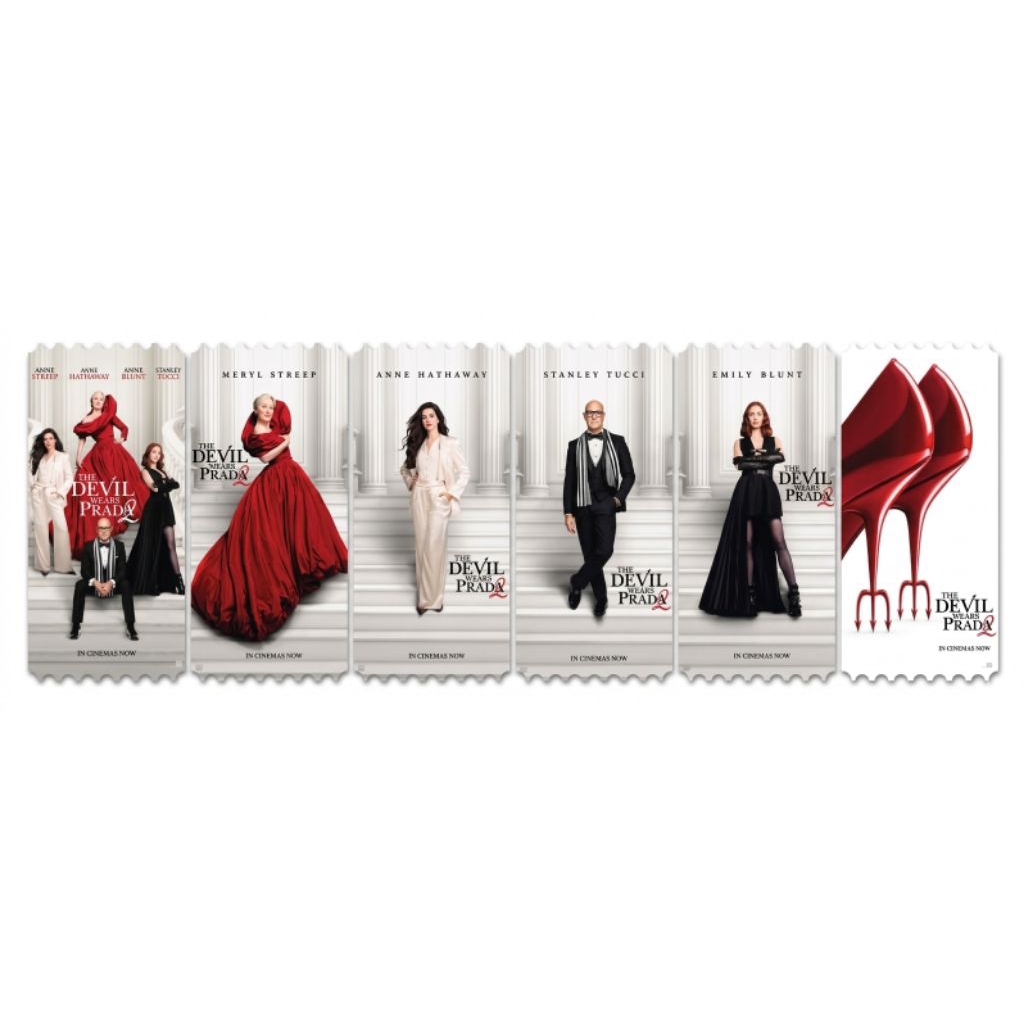 Vé sáng bóng Bộ sưu tập SF Vé rạp chiếu phim The Devil Wears Prada 2 Anne Hathaway Emily Blunt 2026
