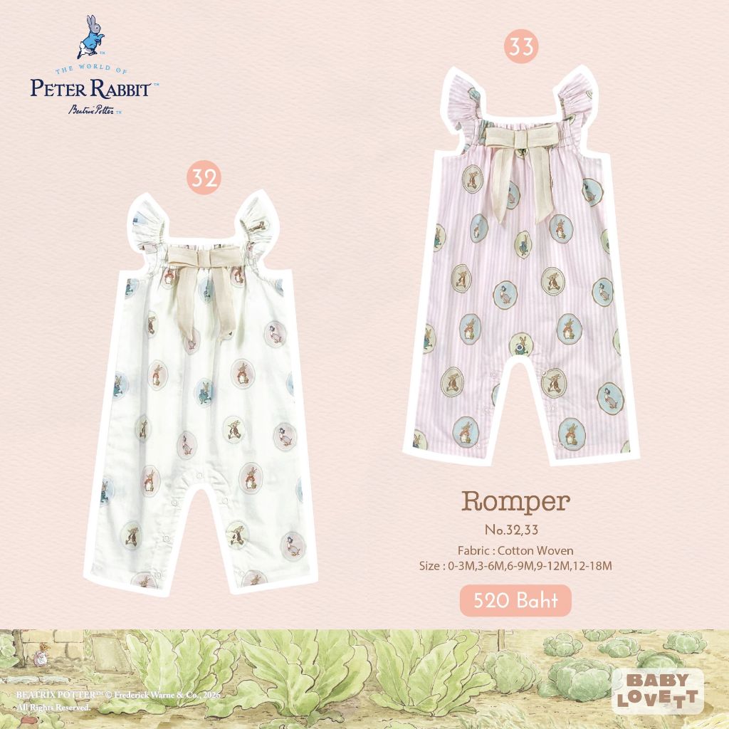 [Babylovett] (Tập.3) Peter Rabbit - Romper