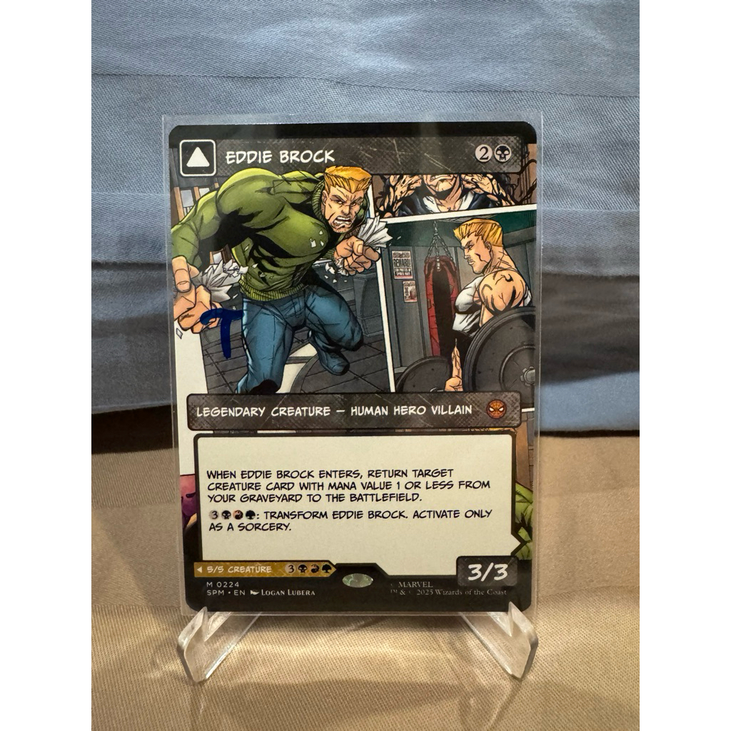 Các biến thể người nhện của MTG Marvel: Eddie Brock (0224 - Không viền)