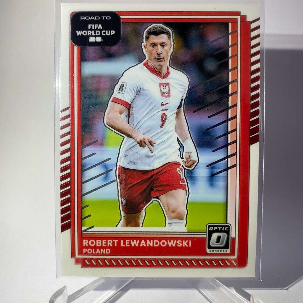 Bộ sưu tập thẻ bóng đá quốc gia PANINI OPTIC 2025 CYMRU POLAND SWITZERLAND