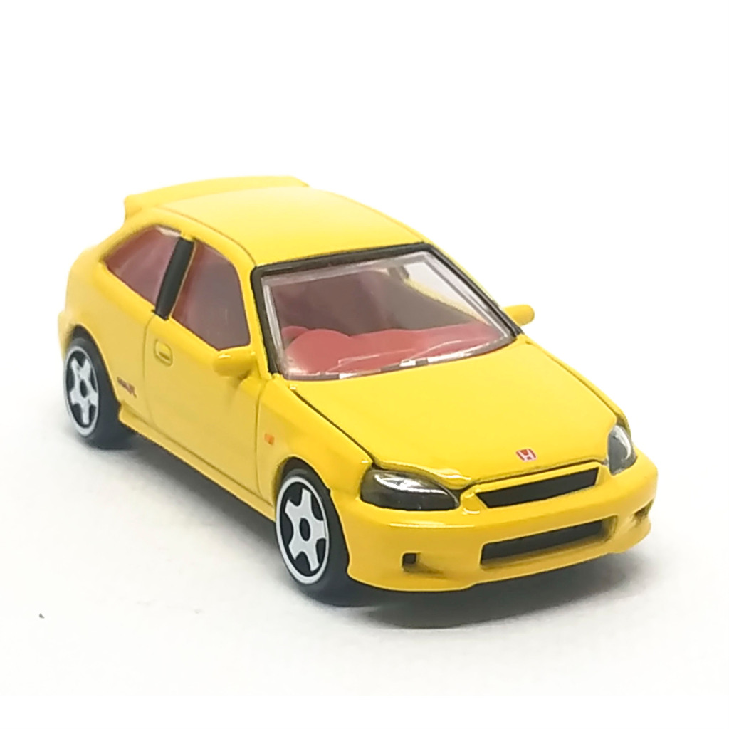 Majorette Honda Civic Type R EK9-Nhật Bản Series-Red Nội Thất Cân Vàng 1 / 57 (8 cm) Không Gói