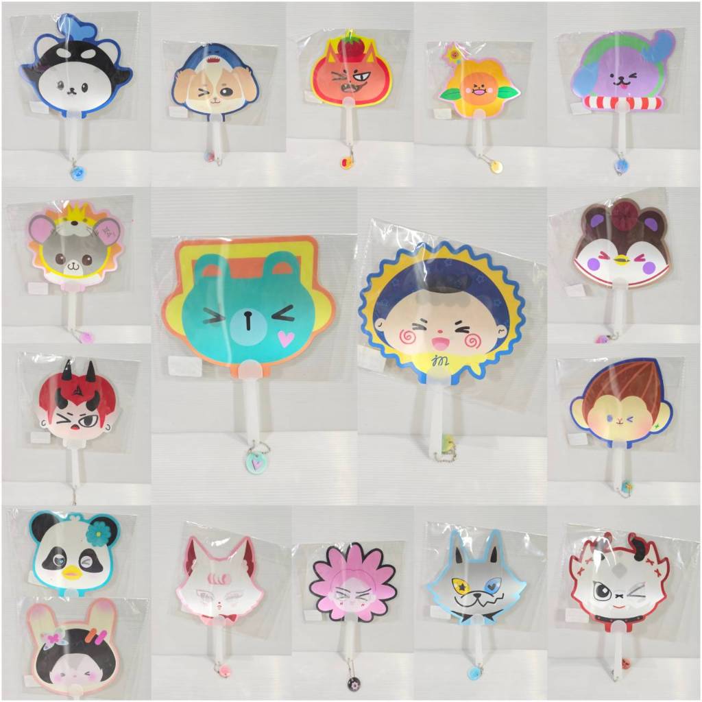 ❈ QUẠT TAY LENTICULAR Polcasan Permpoon Tomafax Avocean Wesley Jummo Ponpon Any Lykyou Flarey GMM