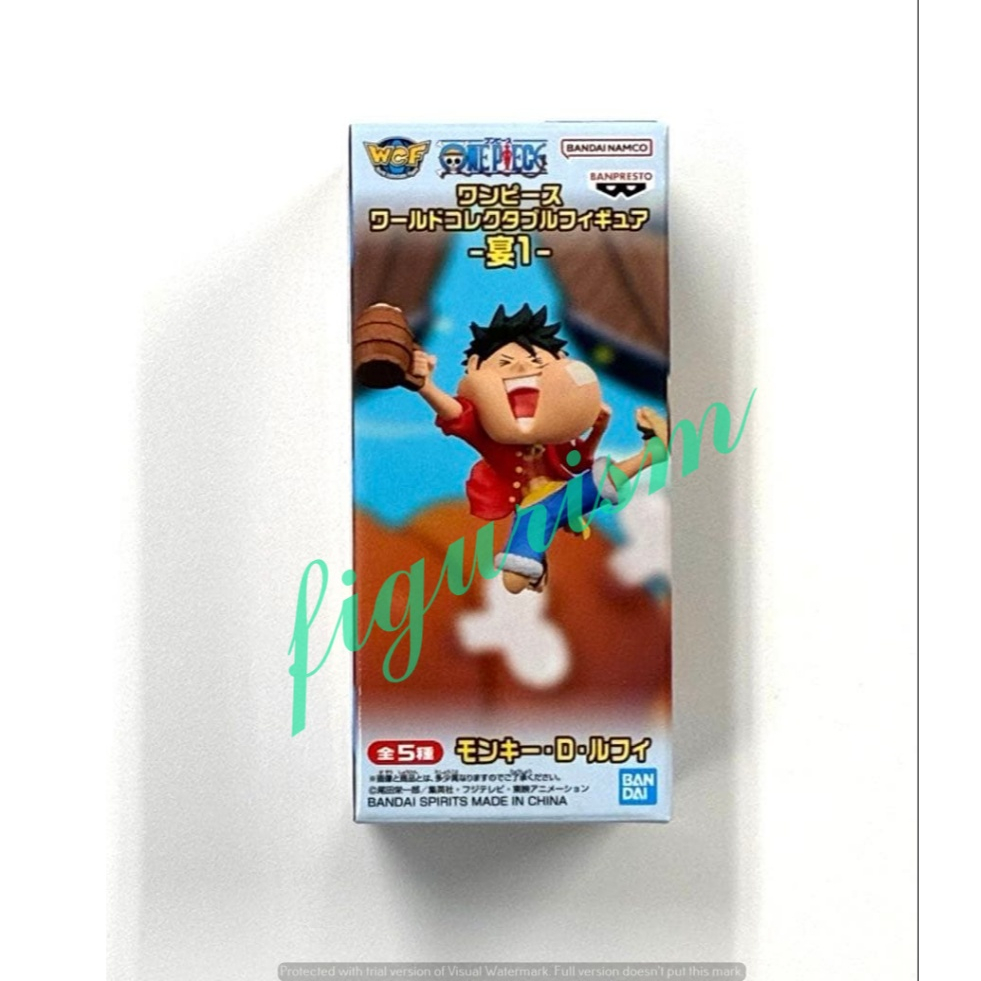 Tiệc WCF Luffy one piece Vol.1 Giấy phép Nhật Bản đích thực