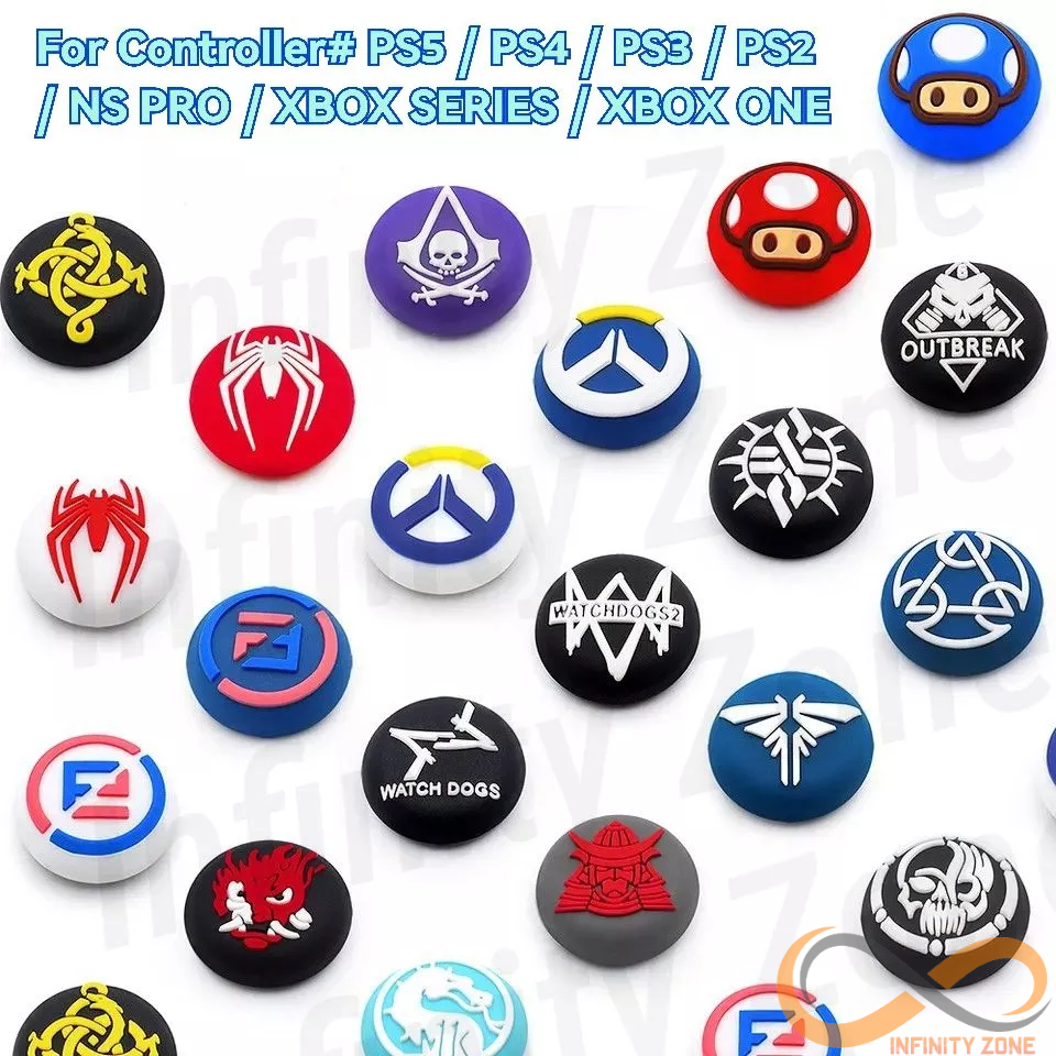 (1 Cái) Nắp Silicon Nút Cần Điều Khiển Analog PS5 / PS4 / PS3 / PS2 / Xbox Series / Joy Pro Switch /