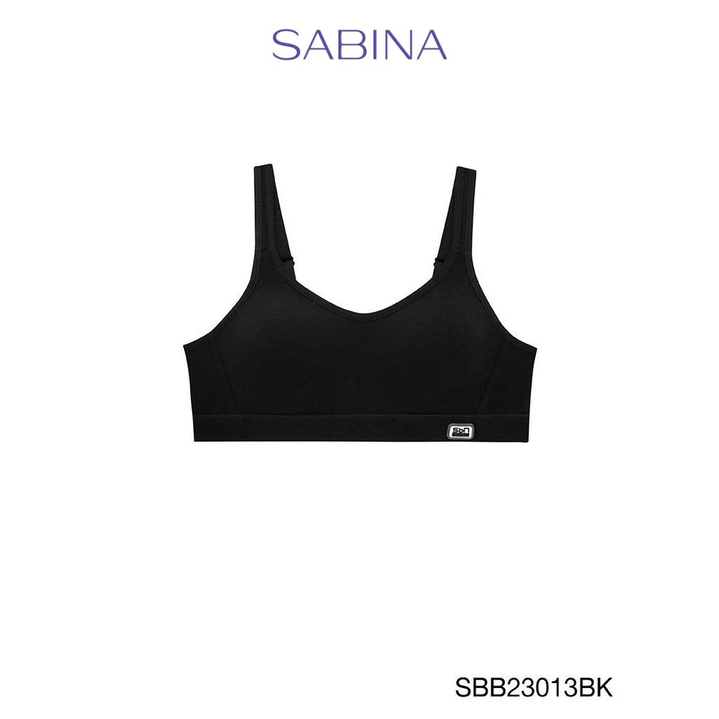 Áo ngực Sabina Snn Sport Cấp 1 Không dây Mã SBB23013BK-Đen