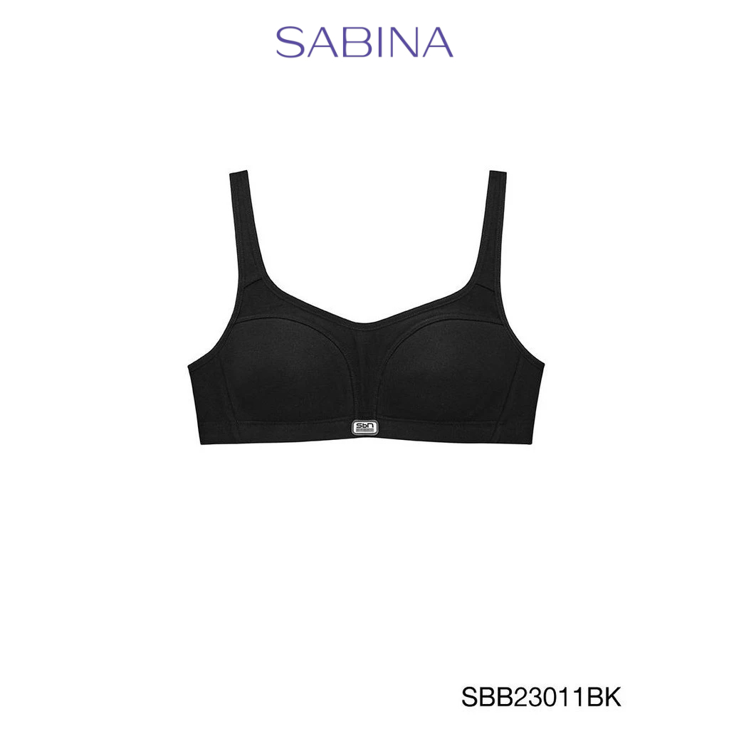 Áo ngực Sabina Snn Sport Cấp 1 Không dây Mã SBB23011BK-Đen