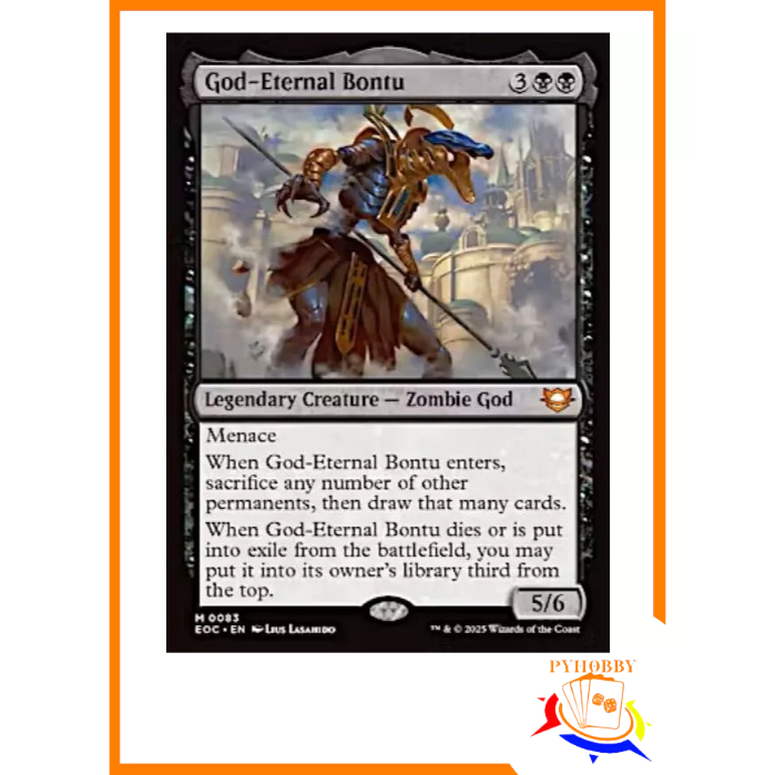 [MTG] Edge of Eternities Commander Decks: God-Eternal Bontu