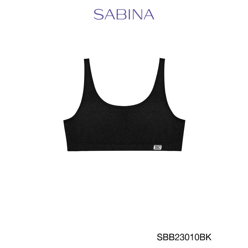 Áo ngực Sabina Snn Sport Cấp 1 Không dây Mã SBB23010BK-Đen