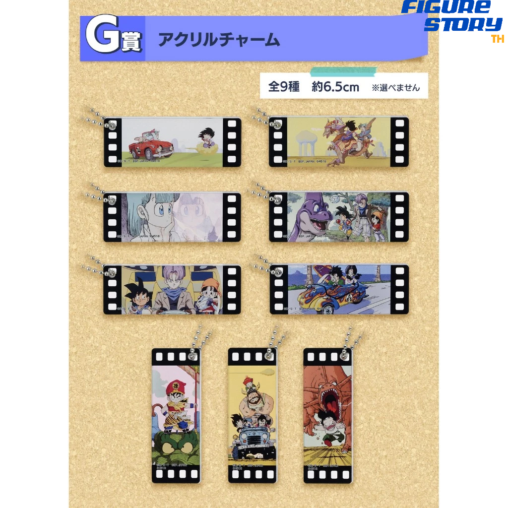 * Còn hàng * BỘ SƯU TẬP SNAP Ichiban Kuji Dragon Ball DRAGONBALL-G Prize Acrylic Charm (Model) (Jp L
