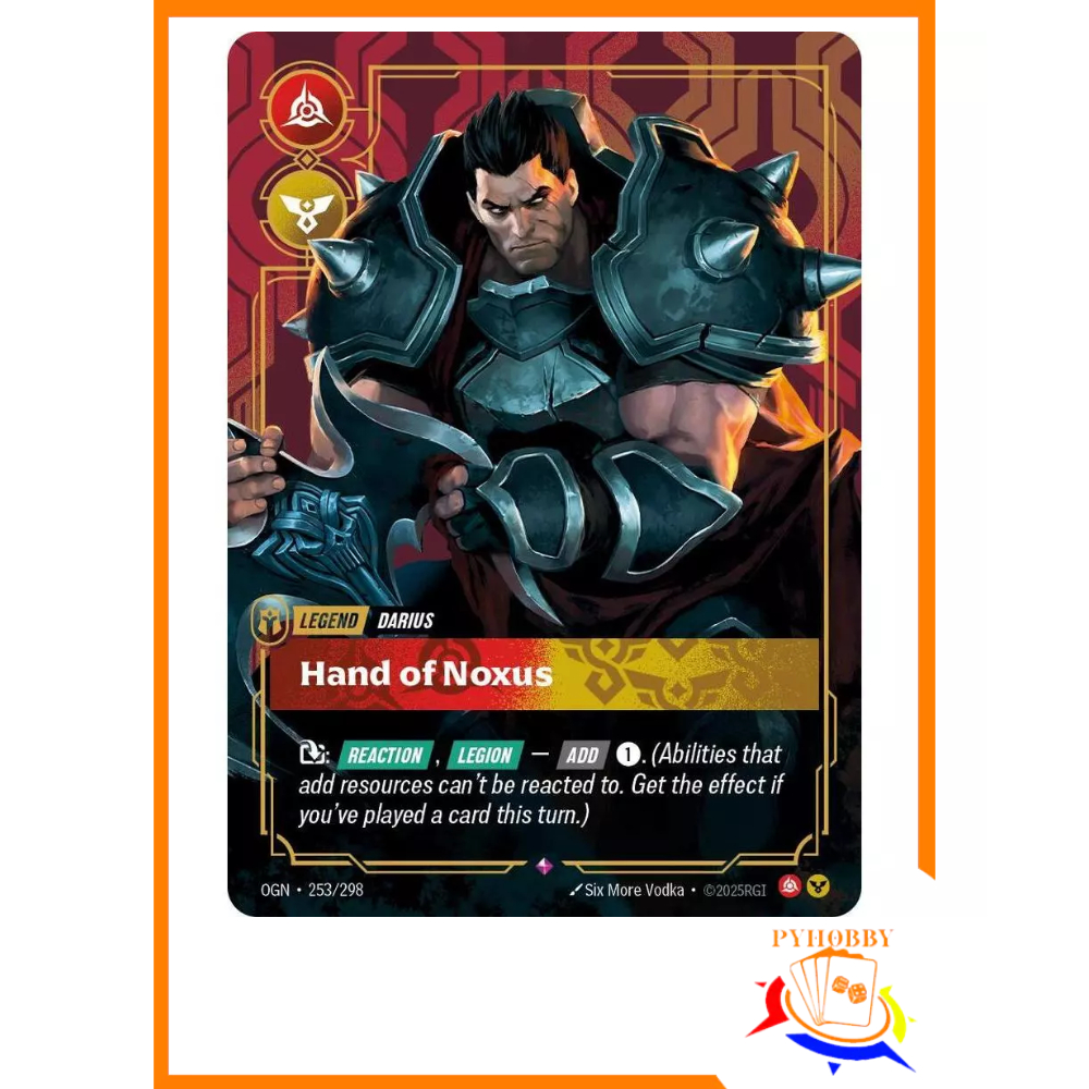 [Riftbound] Darius - Hand of Noxus - Origins (OGN)